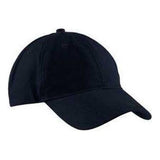 Joe's USA Brushed Twill Low Profile Cap Black Hats