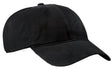 Joe's USA Brushed Twill Low Profile Cap Black OSFA Hats