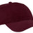 Joe's USA Brushed Twill Low Profile Cap Maroon OSFA Hats