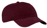 Joe's USA Brushed Twill Low Profile Cap Maroon OSFA Hats
