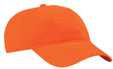 Joe's USA Brushed Twill Low Profile Cap Orange OSFA Hats