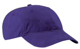 Joe's USA Brushed Twill Low Profile Cap Purple OSFA Hats