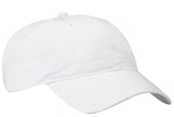 Joe's USA Brushed Twill Low Profile Cap White OSFA Hats