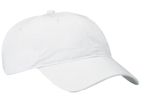 Joe's USA Brushed Twill Low Profile Cap White OSFA Hats