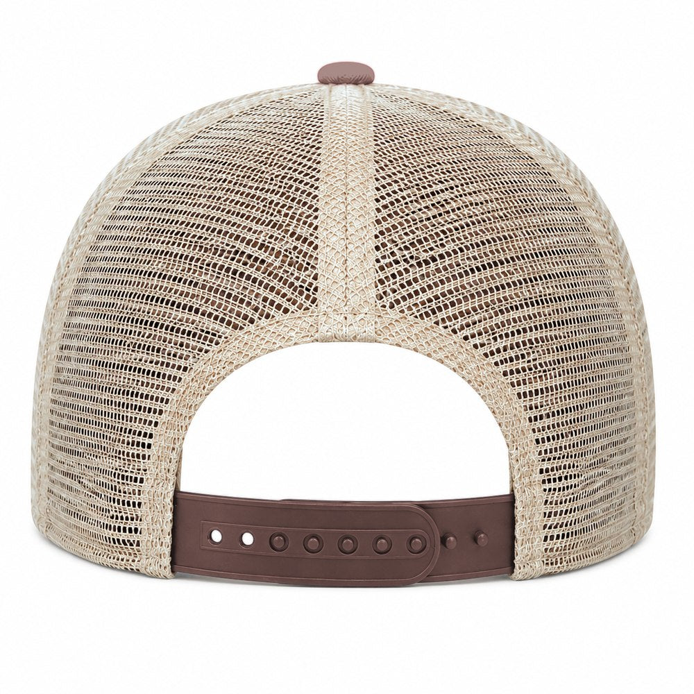 Joe's USA BTA Backroads Trucker Cap Brown/Stone Back