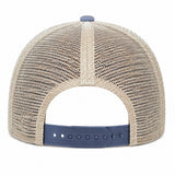 Joe's USA BTA Backroads Trucker Cap Navy/Stone Back