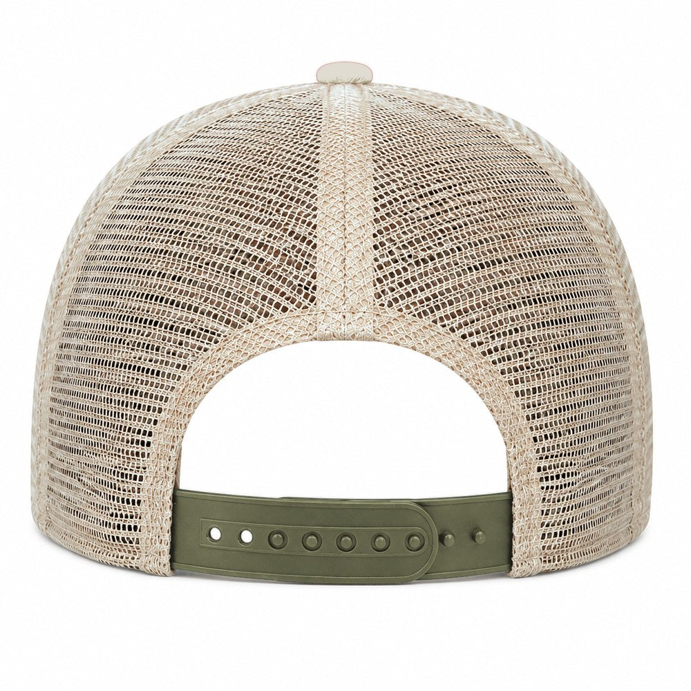 Joe's USA BTA Backroads Trucker Cap Olive/Khaki/Stone Back