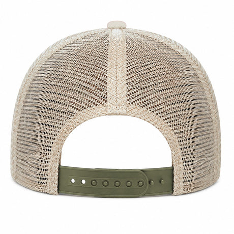 Joe's USA BTA Backroads Trucker Cap Olive/Khaki/Stone Back