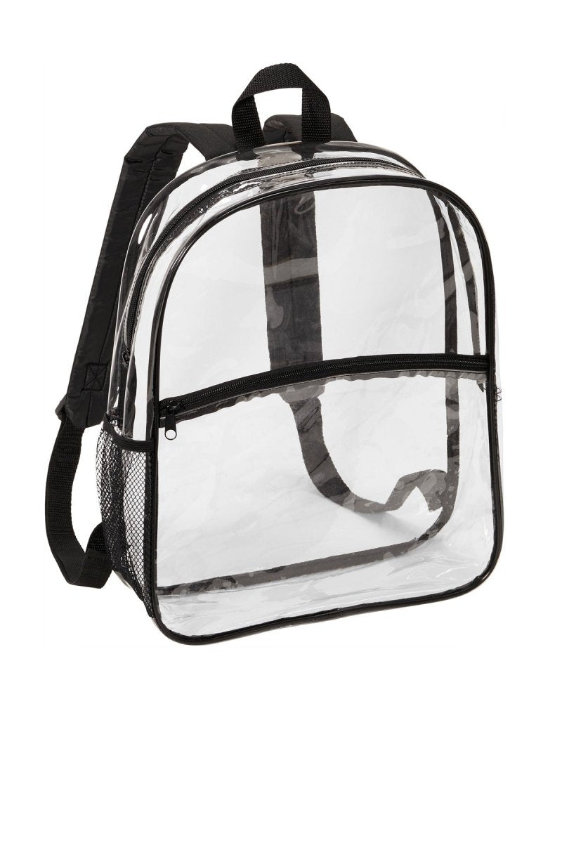 Joe's USA Clear Backpack Clear/ Black OSFA Backpacks