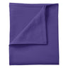 Joe's USA Core Fleece Sweatshirt Blanket Purple Sweatshirts