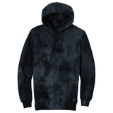 Joe's USA Crystal Tie - Dye Pullover Hoodie Black Small