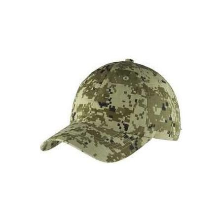 Joe's USA Digital Ripstop Camouflage Cap Green Camo Hats