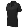 Joe’s USA Dri - Equip Ladies RacerMesh Polo | Women’s PosiCharge Mesh Polo XS–4XL Black X - Small Polos