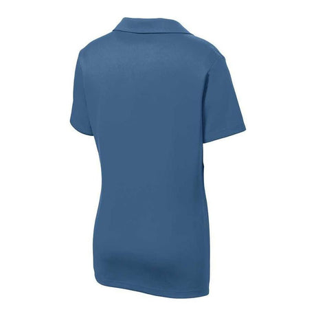 Joe’s USA Dri - Equip Ladies RacerMesh Polo | Women’s PosiCharge Mesh Polo XS–4XL Dawn Blue X - Small Polos