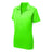Joe’s USA Dri - Equip Ladies RacerMesh Polo | Women’s PosiCharge Mesh Polo XS–4XL Neon Green X - Small Polos
