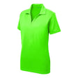 Joe’s USA Dri - Equip Ladies RacerMesh Polo | Women’s PosiCharge Mesh Polo XS–4XL Neon Green X - Small Polos