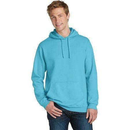 Joe's USA Essential Pigment - Dyed Pullover Hooded Sweatshirt 4X - Large Tidal Wave Sweatshirts