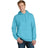 Joe's USA Essential Pigment - Dyed Pullover Hooded Sweatshirt Small Tidal Wave Sweatshirts