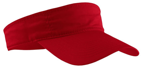 Joe's USA Fashion Visor Red OSFA Visors