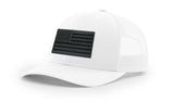 Joe's USA Flag Snapback Trucker Cap Black/Grey USA Flag White Hats