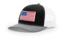 Joe's USA Flag Snapback Trucker Cap Red/White/Blue USA Flag Black / White / Heather Grey Hats