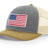 Joe's USA Flag Snapback Trucker Cap Red/White/Blue USA Flag Heather Grey / Birch / Amber Gold Hats