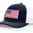 Joe's USA Flag Snapback Trucker Cap Red/White/Blue USA Flag Navy / White Hats