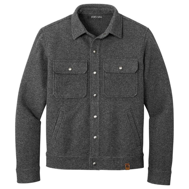 Joe's USA Flannel Basin Jacket X - Small Deep Black Plaid Jackets