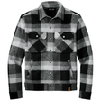 Joe's USA Flannel Basin Jacket X - Small Deep Black Plaid Jackets