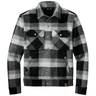 Joe's USA Flannel Basin Jacket X - Small Deep Black Plaid Jackets