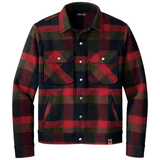 Joe's USA Flannel Basin Jacket X - Small Red Plaid Jackets