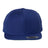 Joe's USA Flat Bill Snapback Cap Royal Blue Hats