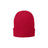 Joe's USA Fleece - Lined Knit Cap – Wholesale Blank Bulk Beanie | Warm Lined Winter Cap Athletic Red OSFA Beanies