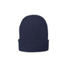 Joe's USA Fleece - Lined Knit Cap – Wholesale Blank Bulk Beanie | Warm Lined Winter Cap Navy OSFA Beanies