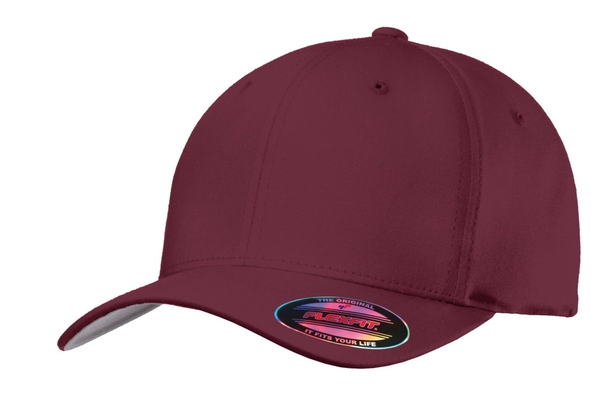 Joe's USA Flexfit ® Cotton Twill Cap Maroon L/XL Hats