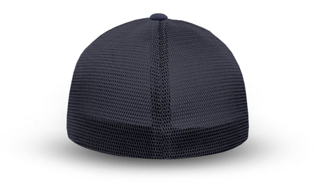 Joe's USA Flexfit Mesh Back Cap JOE812 True Navy/True Navy back mesh view