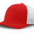Joe's USA Flexfit Mesh Back Cap JOE812 True Red/White main front view