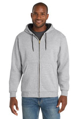 Joe's USA Heavyweight Full - Zip Hooded Sweatshirt with Thermal Lining X - Small Athletic Heather Zip Hoodies