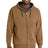 Joe's USA Heavyweight Full - Zip Hooded Sweatshirt with Thermal Lining X - Small Duck Brown Zip Hoodies