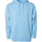 Joe's USA Heavyweight Hooded Sweatshirt Blue Aqua XS Hoodies