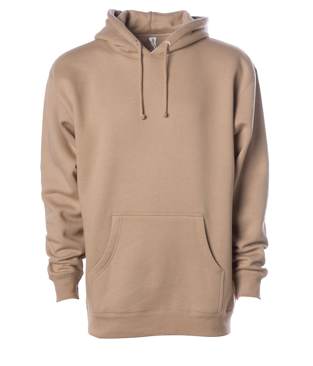 Joe's USA Heavyweight Hooded Sweatshirt Cement XS Hoodies