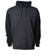 Joe's USA Heavyweight Hooded Sweatshirt Charcoal Heather/ Black XS Hoodies