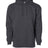 Joe's USA Heavyweight Hooded Sweatshirt Charcoal Heather XS Hoodies