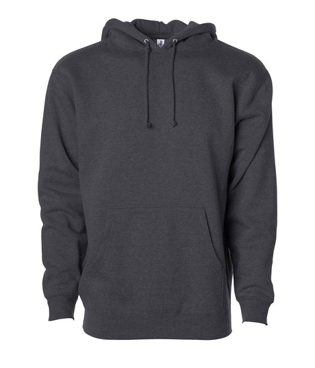 Joe's USA Heavyweight Hooded Sweatshirt Charcoal Heather XS Hoodies
