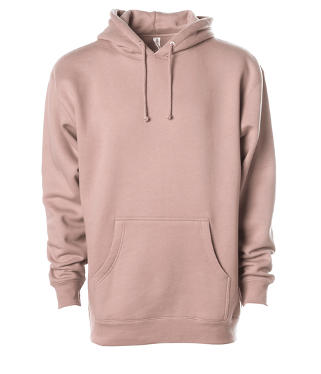 Joe's USA Heavyweight Hooded Sweatshirt Dusty Pink XS Hoodies