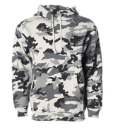 Joe's USA Heavyweight Hooded Sweatshirt Grey Heather/ Black XS Hoodies