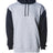 Joe's USA Heavyweight Hooded Sweatshirt Grey Heather/ Black XS Hoodies