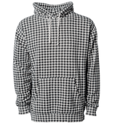 Joe's USA Heavyweight Hooded Sweatshirt Houndstooth XS Hoodies