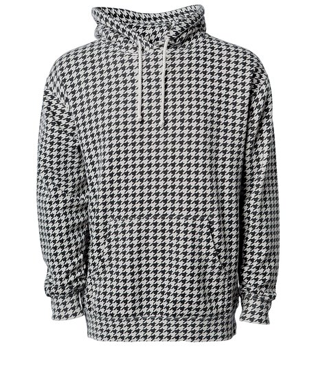 Joe's USA Heavyweight Hooded Sweatshirt Houndstooth XS Hoodies