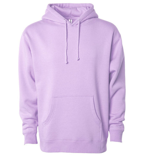 Joe's USA Heavyweight Hooded Sweatshirt Lavender XS Hoodies